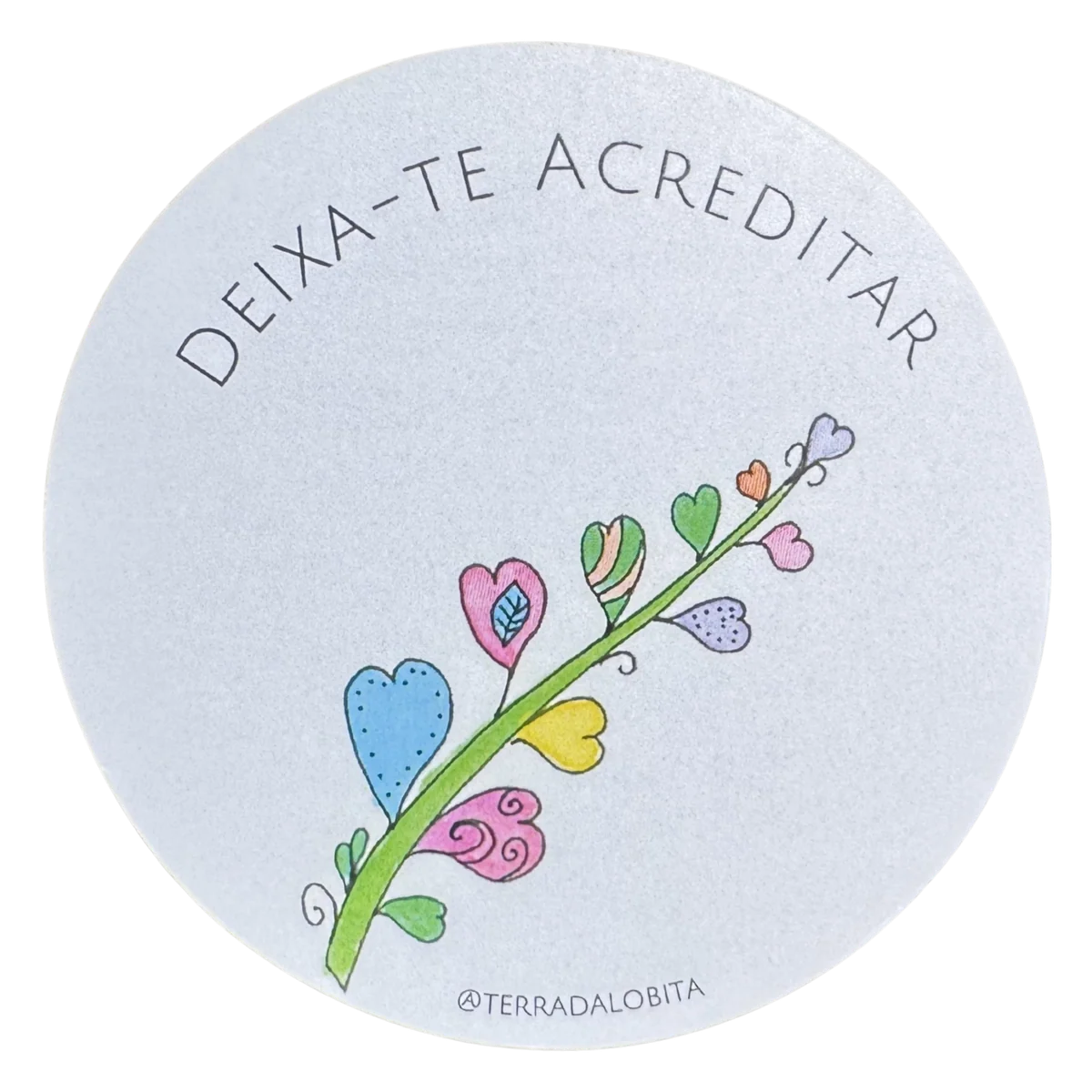 Desenho da carta Deixa-te acreditar