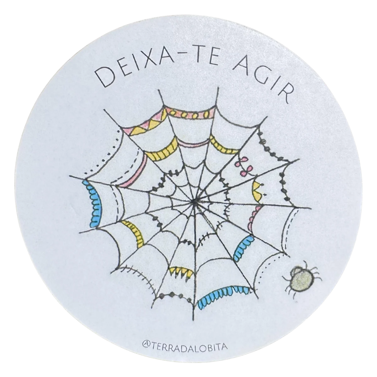 Desenho da carta Deixa-te agir